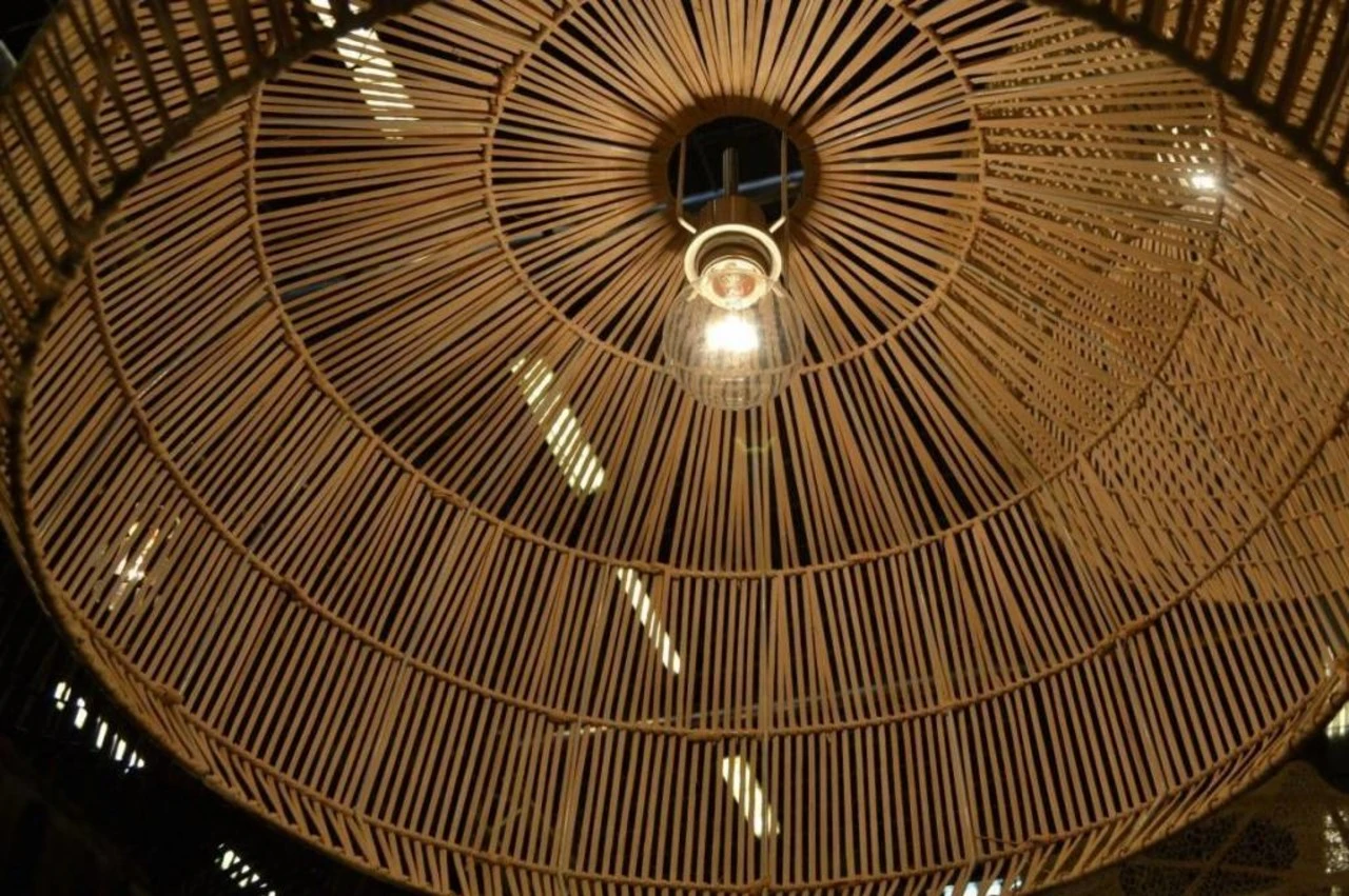 Ay Illuminate Hanglamp Nama 2 Zwart Rotan ø58cm 2 Ay Illuminate Hanglamp Nama 2 Zwart Rotan ø58cm - Afbeelding 2