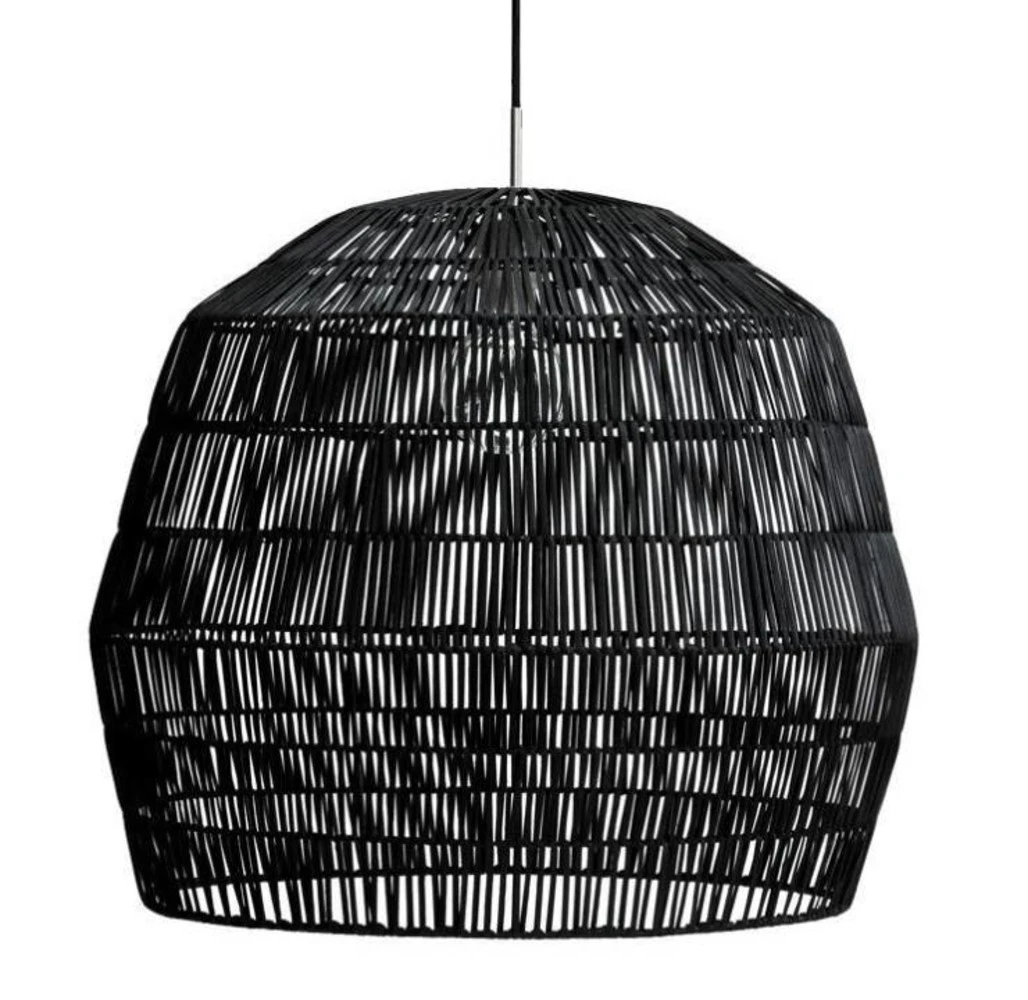 Ay Illuminate Hanglamp Nama 2 Zwart Rotan ø58cm 1 Ay Illuminate Hanglamp Nama 2 Zwart Rotan ø58cm