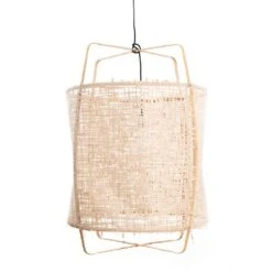 Ay Illuminate Hanglamp Z2 Blond Bamboe Naturel Karton ø67x100cm
