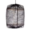 Ay Illuminate Hanglamp Z5 Zwart Sisal Net ø42x57cm
