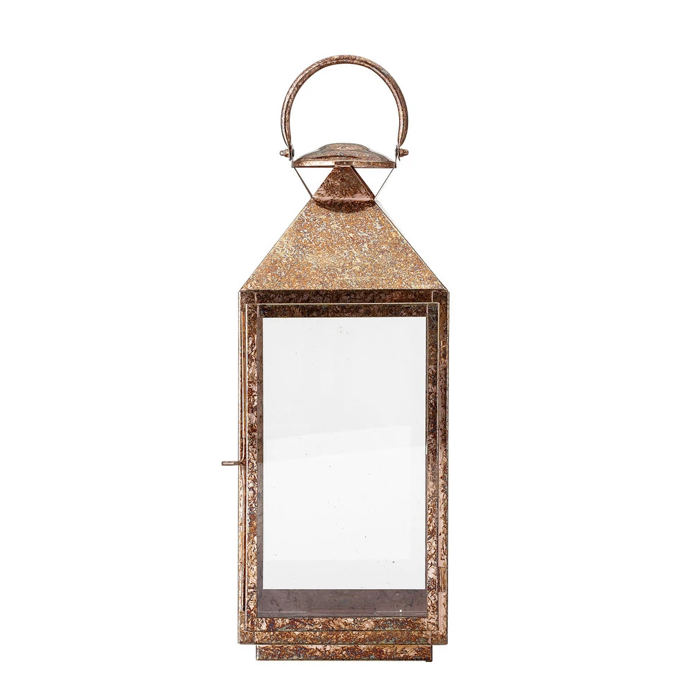 Bloomingville Lantaarn Metaal - Koper 2 Bloomingville Lantaarn Metaal - Koper - Afbeelding 2