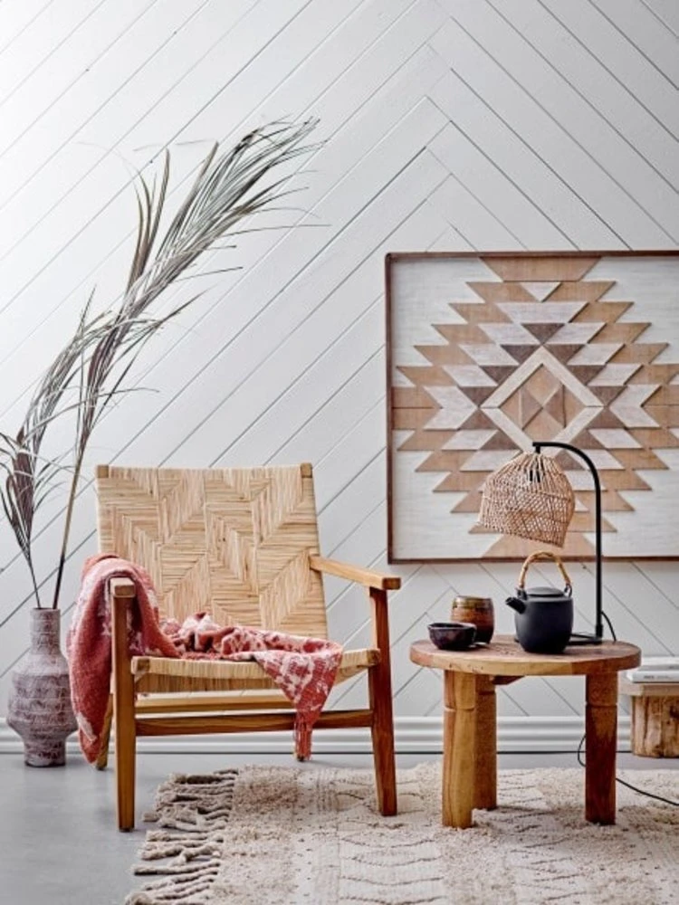 Bloomingville Lunna Wanddecoratie 81x81cm - 82056522 3 Bloomingville Lunna Wanddecoratie 81x81cm - 82056522 - Afbeelding 3