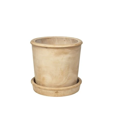Broste Copenhagen Rolf Bloempot Beige Ø37cm - 14469055 2 Broste Copenhagen Rolf Bloempot Beige Ø37cm - 14469055 - Afbeelding 2