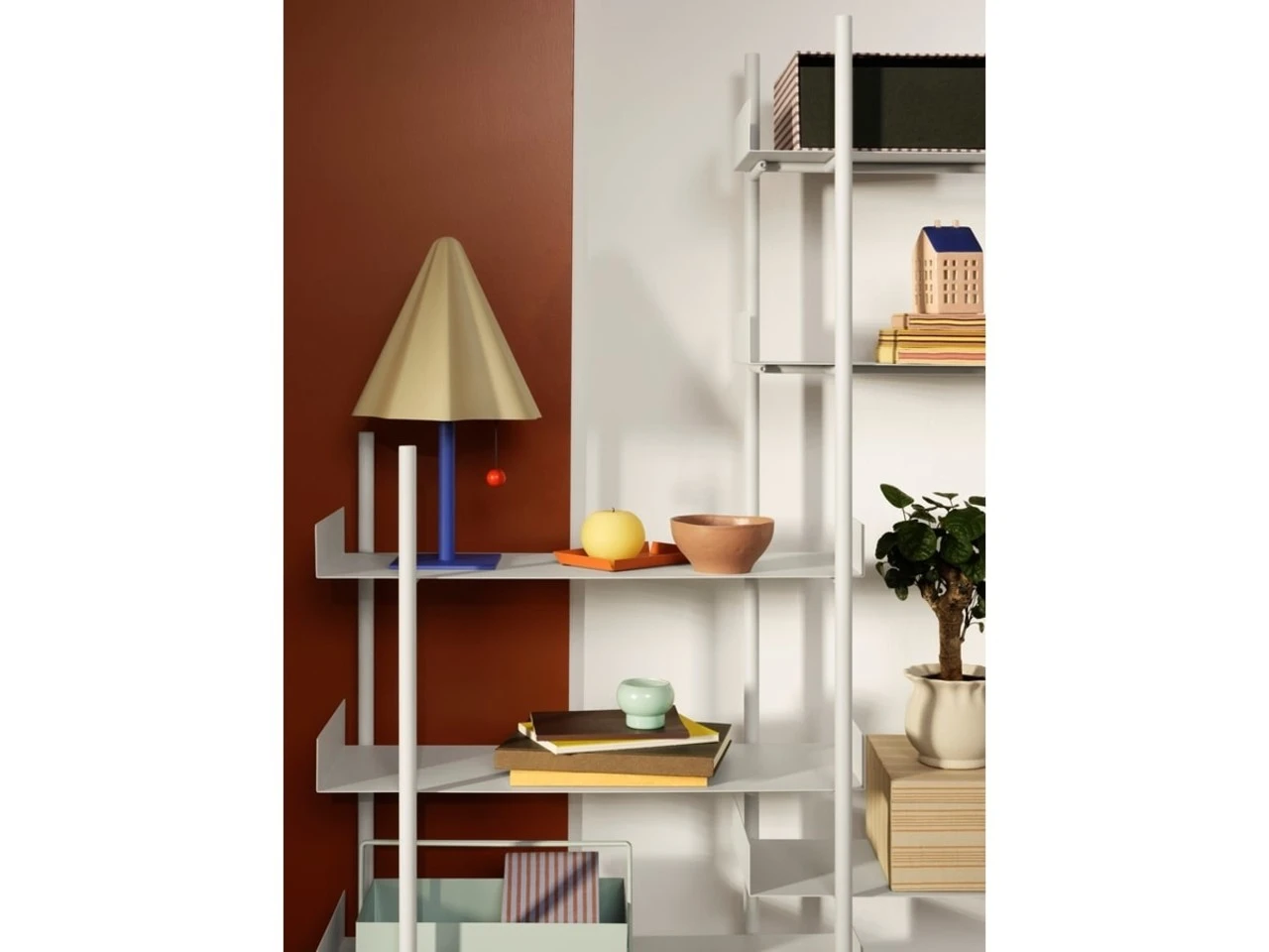 Broste Copenhagen Tully Opbergbox Turquoise - 71177655 4 Broste Copenhagen Tully Opbergbox Turquoise - 71177655 - Afbeelding 4