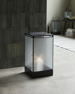 House Doctor Blaze Lantaarn Antiek Zwart H50cm - 203990705 -Kwaliteitsmeubelwinkel house doctor blaze lantaarn antiek zwart h50cm 203 2