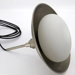 House Doctor Boston Hanglamp - Gunmetal Ø32cm 6 House Doctor Boston Hanglamp - Gunmetal Ø32cm -Kwaliteitsmeubelwinkel house doctor boston hanglamp gunmetal 32cm 1