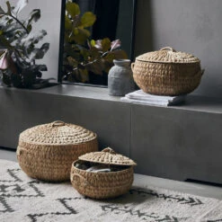 House Doctor Rata Manden - Set Van 3 Stuks 7 House Doctor Rata Manden - Set Van 3 Stuks -Kwaliteitsmeubelwinkel house doctor rata manden set van 3 stuks 1