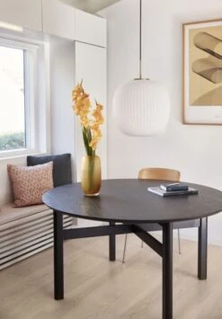 Hubsch Hanglamp Glas - Wit/messing ø42cm -Kwaliteitsmeubelwinkel hubsch hanglamp glas wit messing o42cm 5