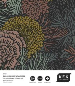 KEK Amsterdam Botanisch Patroon Behang 100x280cm FR-017 -Kwaliteitsmeubelwinkel kek amsterdam botanisch patroon behang 100x280cm f 11
