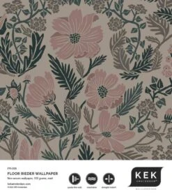 KEK Amsterdam Botanisch Patroon Behang 100x280cm FR-009 11 KEK Amsterdam Botanisch Patroon Behang 100x280cm FR-009 -Kwaliteitsmeubelwinkel kek amsterdam botanisch patroon behang 100x280cm f 4