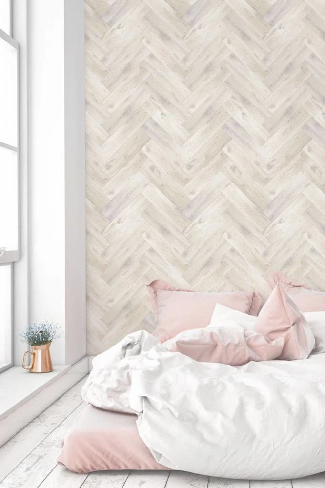 KEK Amsterdam Eiken Behang Licht 3 KEK Amsterdam Eiken Behang Licht - Afbeelding 3