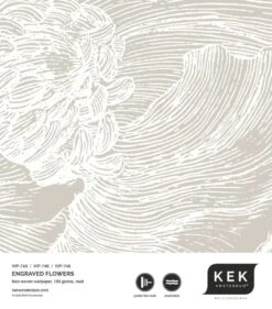 KEK Amsterdam Engraved Bloemen Behang WP-749 Grijs 400x280cm 9 KEK Amsterdam Engraved Bloemen Behang WP-749 Grijs 400x280cm -Kwaliteitsmeubelwinkel kek amsterdam engraved bloemen behang wp 749 grijs 3