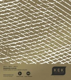 KEK Amsterdam Engraved Clouds Goud Behang MW-012- 400x280cm -Kwaliteitsmeubelwinkel kek amsterdam engraved clouds goud behang mw 012 4 2