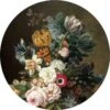 KEK Amsterdam Golden Age Flowers Behangcirkel CK-075 ø190cm