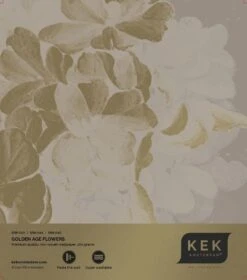 KEK Amsterdam Golden Age Flowers Goud Behang MW-044 - 300x280cm 5 KEK Amsterdam Golden Age Flowers Goud Behang MW-044 - 300x280cm -Kwaliteitsmeubelwinkel kek amsterdam golden age flowers goud behang mw 04 5