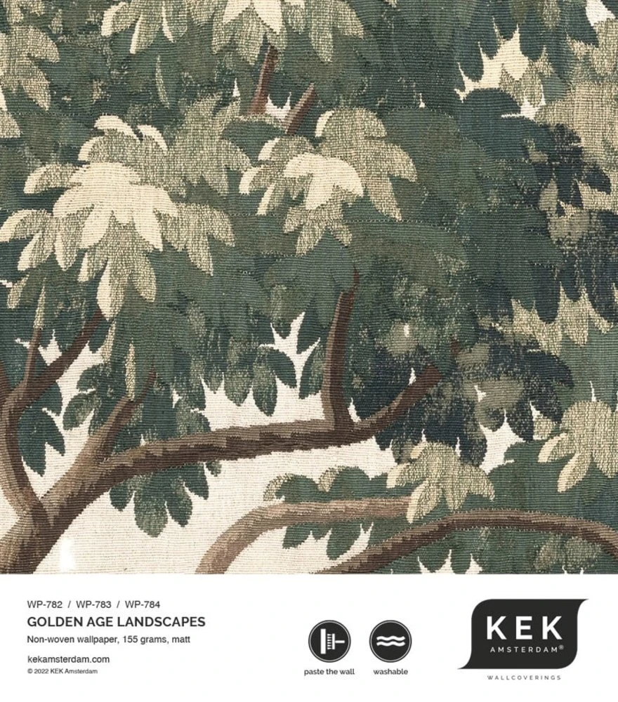 KEK Amsterdam Golden Age Landschappen Behang WP-782 200x280cm 3 KEK Amsterdam Golden Age Landschappen Behang WP-782 200x280cm - Afbeelding 3