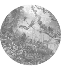 KEK Amsterdam Tropical Landscapes Cirkelbehang BC-081 - ø237,5 Cm