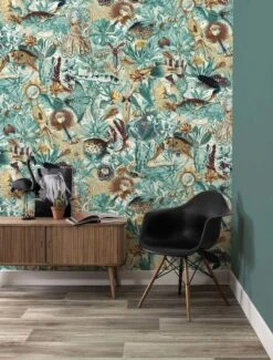 KEK Amsterdam Underwater Jungle Fotobehang WP-689 - 292,2 X 280 Cm -Kwaliteitsmeubelwinkel kek amsterdam underwater jungle fotobehang wp 689 4