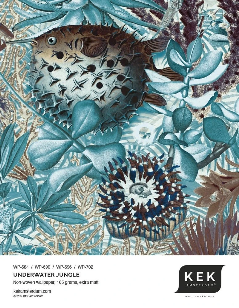 KEK Amsterdam Underwater Jungle Fotobehang WP-696 - 389,6 X 280 Cm 6 KEK Amsterdam Underwater Jungle Fotobehang WP-696 - 389,6 X 280 Cm - Afbeelding 6