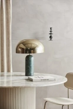 Nordal Atlas Tafellamp - Groen Marmer -Kwaliteitsmeubelwinkel nordal atlas tafellamp groen marmer 2