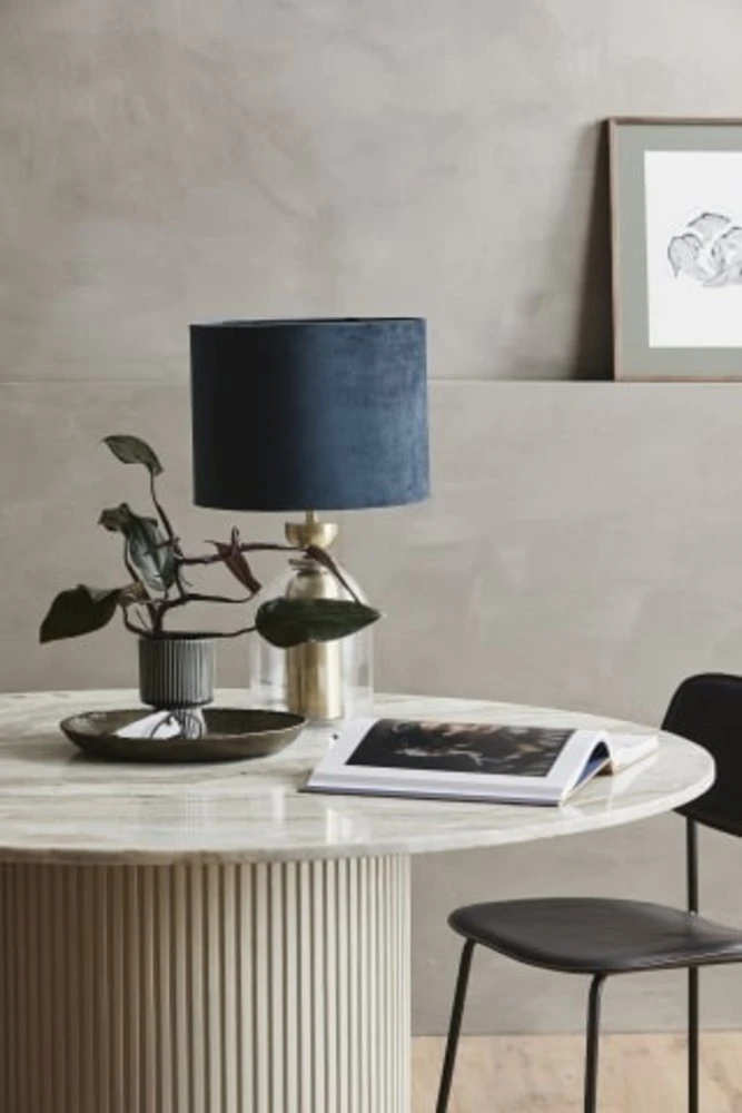 Nordal Danna Dienblad Rond - Antiek Messing 2 Nordal Danna Dienblad Rond - Antiek Messing - Afbeelding 2