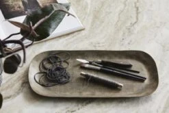 Nordal Danna Dienblad Vierkant - Antiek Messing -Kwaliteitsmeubelwinkel nordal danna dienblad vierkant antiek messing 2