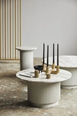 Nordal Fogo Kandelaar - Goud -Kwaliteitsmeubelwinkel nordal fogo kandelaar goud 2