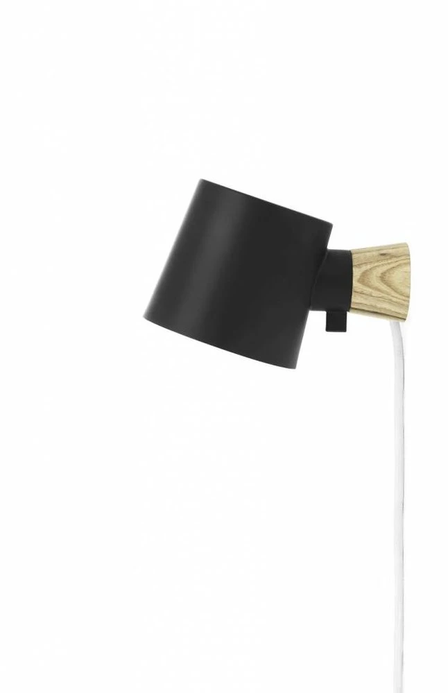 Normann Copenhagen Rise Wandlamp Zwart 1 Normann Copenhagen Rise Wandlamp Zwart