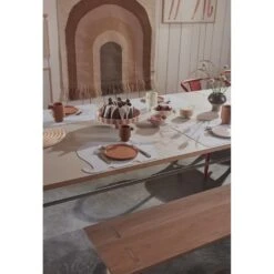 OYOY Toppu Schaal L Karamel/roze - L10156 -Kwaliteitsmeubelwinkel oyoy toppu schaal l karamel roze l10156 5