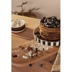 OYOY Toppu Schaal L Zwart/wit - L10157 -Kwaliteitsmeubelwinkel oyoy toppu schaal l zwart wit l10157 3