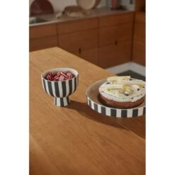 OYOY Toppu Schaal L Zwart/wit - L10157 -Kwaliteitsmeubelwinkel oyoy toppu schaal l zwart wit l10157 5