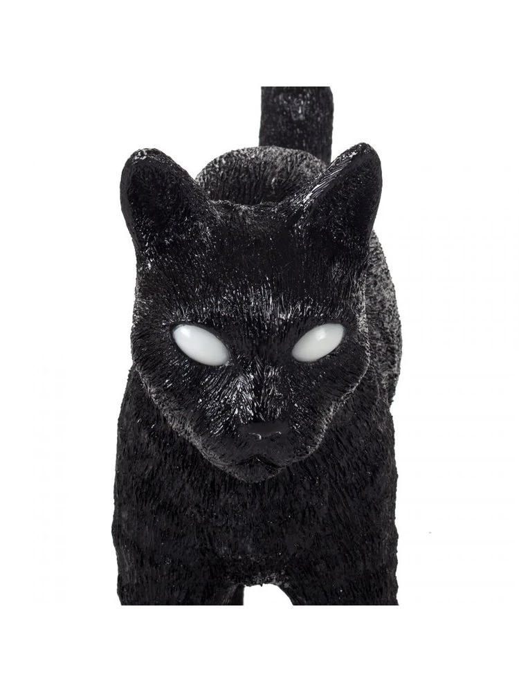 Seletti Jobby The Cat Lamp - Zwart 3 Seletti Jobby The Cat Lamp - Zwart - Afbeelding 3