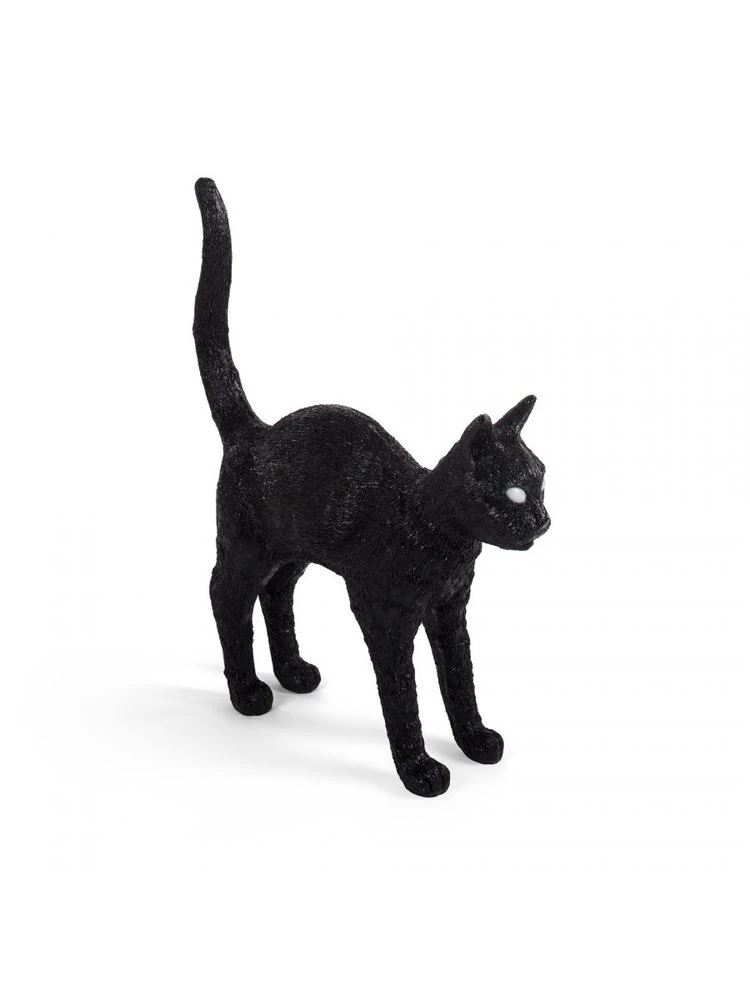 Seletti Jobby The Cat Lamp - Zwart 1 Seletti Jobby The Cat Lamp - Zwart