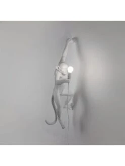 Seletti Monkey Lamp Hanging Left - Wit 11 Seletti Monkey Lamp Hanging Left - Wit -Kwaliteitsmeubelwinkel seletti monkey lamp hanging left wit 5
