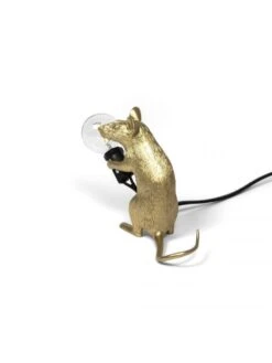 Seletti Mouse Lamp Mac - Goud 13 Seletti Mouse Lamp Mac - Goud -Kwaliteitsmeubelwinkel seletti mouse lamp mac goud 3