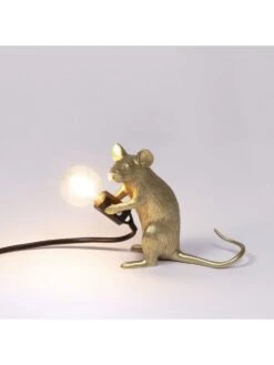 Seletti Mouse Lamp Mac - Goud 16 Seletti Mouse Lamp Mac - Goud -Kwaliteitsmeubelwinkel seletti mouse lamp mac goud 6