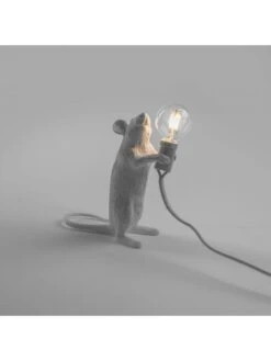 Seletti Mouse Lamp Standing - Wit 9 Seletti Mouse Lamp Standing - Wit -Kwaliteitsmeubelwinkel seletti mouse lamp standing wit 2
